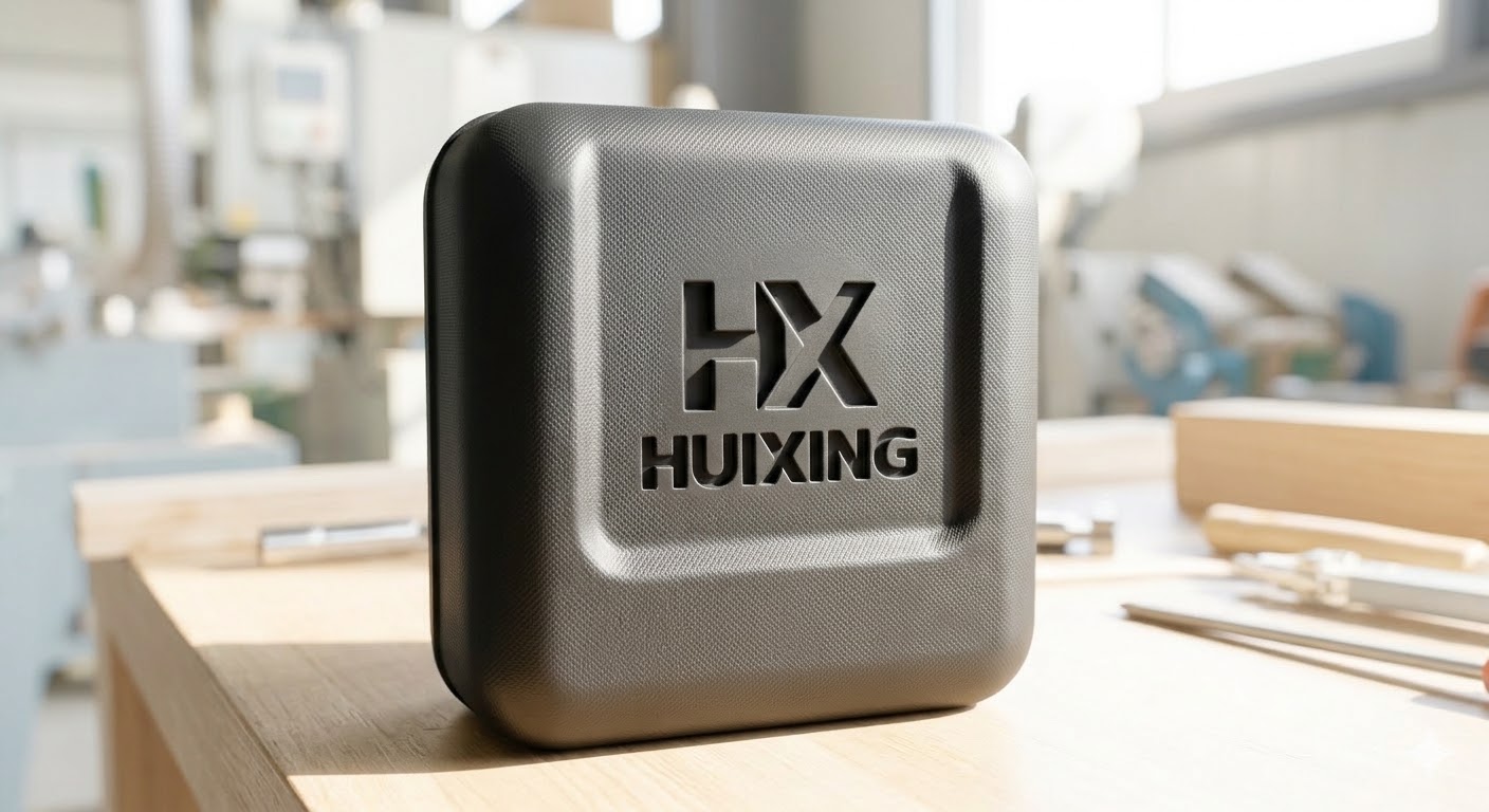 AI生成的汇兴品牌氛围与聚氨酯材质近景示意图